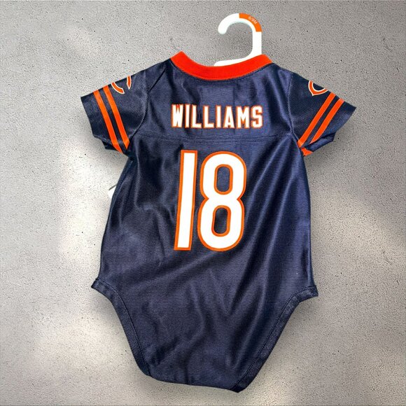 NFL Bears Onesie #18 Williams NB NWT - Picture 2 of 4